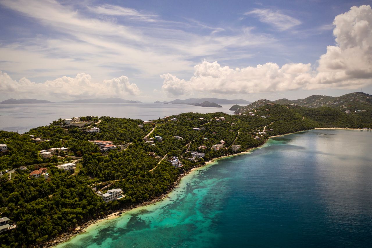 U.S. Virgin Islands coastal scenery