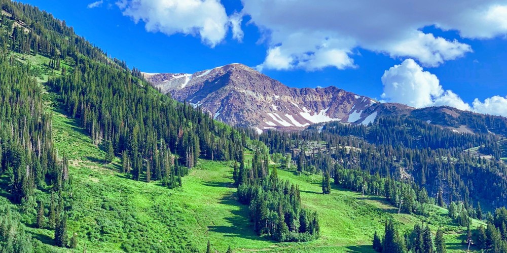 Altitude travel in Wasatch Mountains